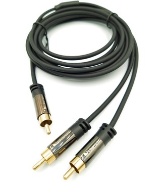 КАБЕЛЬ NAKAMICHI RCA-2RCA ДЛЯ САБВУФЕРА ТИПА Y 10м