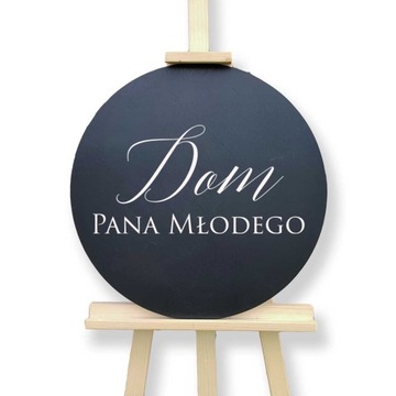 Tablica Powitalna Dom Pana Młodego, Tablica przed Dom Pana Młodego, Ślub