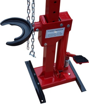 СЪЕМНИК ДИСКОВОЙ ПРУЖИНЫ 1Т ГИДРАВЛИЧЕСКИЙ - БОЛЬШОЙ ПРОЧНЫЙ - СМЕННЫЕ АДАПТЕРЫ