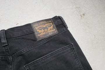 Levi's 501 red tab spodnie jeans szare regular vintage| 34 90 cm