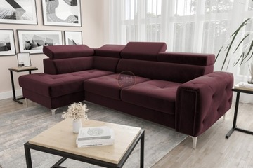 Narożnik Rogówka Rozkładana Sofa Orion 251×170