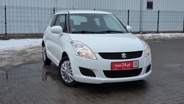 Suzuki Swift V 2012 Suzuki Swift Benzyna Bezwypadkowy Bialy shogun 1.3 Benzyna 95KM
