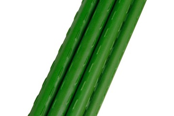 ОПОРА СТАЛЬНАЯ С ПОКРЫТИЕМ Металлическая опора для садового столба 1,1х90см 10шт.