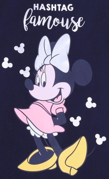Koszulka granatowa Myszka Minnie DISNEY M