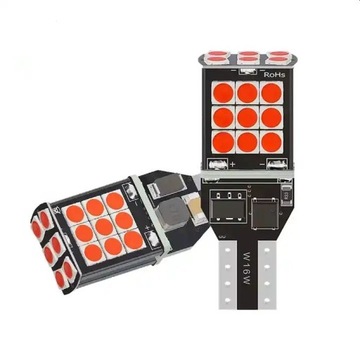 ŻARÓWKA LED CANBUS W16W PRZECIWMGŁOWA STOP CZERWONA