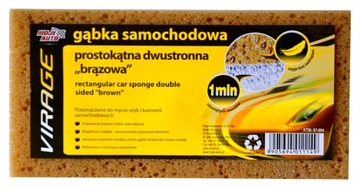 MOJE AUTO GĄBKA SAMOCHODOWA PROSTOKĄTNA DWUSTRONNA