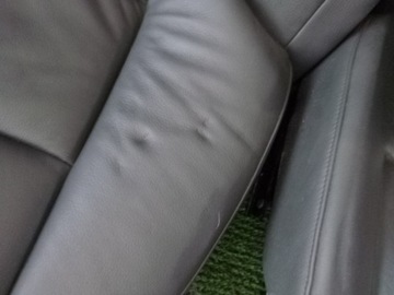 AUDI A6 C6 4F 04- КОМБИНИРОВАННЫЕ ПЕРЕДНИЕ СИДЕНИЯ, КОМПЛЕКТ ЗАДНИХ СИДЕНИЙ, КОЖАНАЯ ЕВРОПА