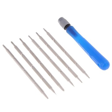 7 JIS Precision Star Slot Plum Phillips Zestaw