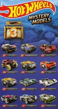 HOT WHEELS MYSTERY MODELS АВТОМОБИЛЬ В СУМКЕ