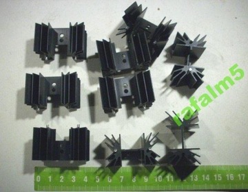 RADIATOR radiatorek do TO-220 , INNE Czarny