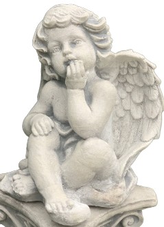 Anioł aniołek figura betonowa ogrodowa Grifstone