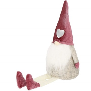 РОЖДЕСТВЕНСКИЙ ГАРНИК СИДЯЩИЙ РОЖДЕСТВЕНСКИЙ ПОДАРОК ​​ПОД ЕЛКОЙ 40 СМ УКРАШЕНИЕ