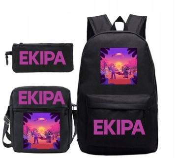 WODOODPORNY SZKOLNY ZESTAW PLECAK EKIPA FRIZA