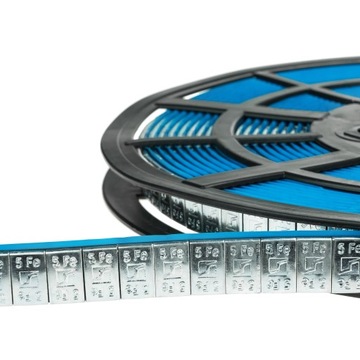 Грузики, приклеенные к алюминиевым ободам, катят катушку Edgy Slim (1200x5 г/ок.