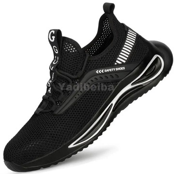 Buty robocze Safety Shoes Męskie Oddychająca praca trampki m