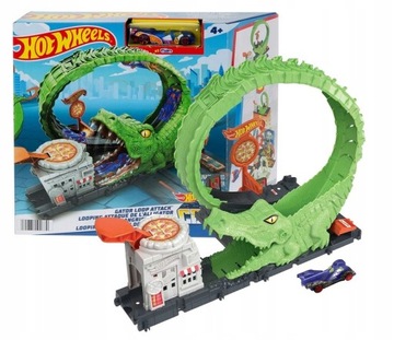 Hot Wheels City Pętla krokodyla HKX39 AUTKO AUTO RESORAK SAMOCHÓD TOR