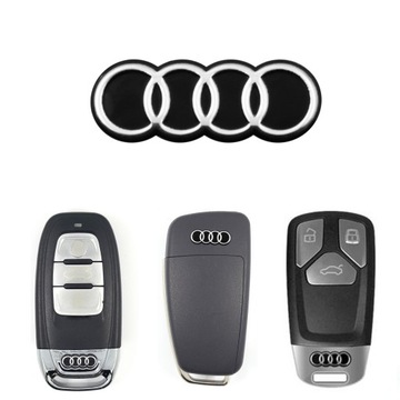 EMBLEMAT W KLUCZYK AUDI A3 A4 A5 A6 A7 A8 Q3 Q5 Q7