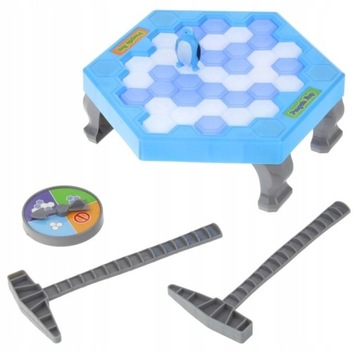 ПИНГВИН НА ЛЕДЯНОЙ ЛОВУШКЕ СЕМЕЙНАЯ ОБРАЗОВАТЕЛЬНАЯ АРКАДНАЯ ЛОГИЧЕСКАЯ ИГРА