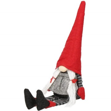 РОЖДЕСТВЕНСКАЯ ЕЛКА ГНОМ ПОДАРОК ​​СИДЯЩИЙ ГНОМ ГНОМ