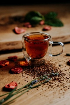 Чай Ройбуш КЛУБНИКА ЛАВАНДА МЯТА Лаванда Powiew Tea Selection 50г