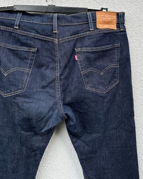 Levis Lot 502 premium W38 L34 granatowe spodnie jeansowe Levi’s strauss