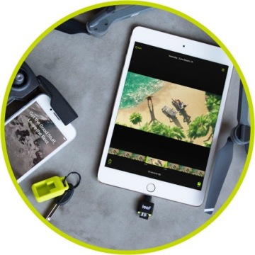 Leef iAccess 3 iOS устройство чтения карт памяти microSD iPhone 14 iPad