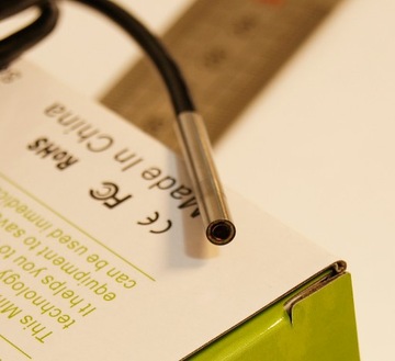 ЭНДОСКОПНАЯ КАМЕРА ДЛЯ ПРОВЕРКИ 1280x720p ПРИЛОЖЕНИЕ ДЛЯ ПК ANDROID JPG AVI 3,9 мм 6 светодиодов