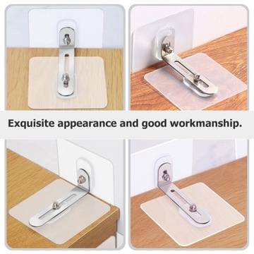 Анкеры для полок Самоклеющееся крепление мебели к стенам.