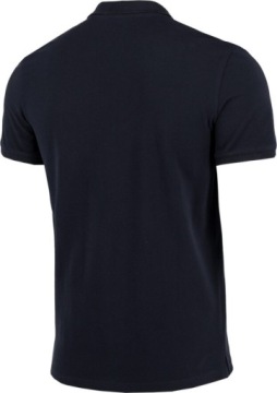 4F ФУТБОЛКА ПОЛО, ТЕМНО-СИНЯЯ ПОЛОВИНА 100% ХЛОПКА TSM008B, размер S