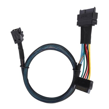 SAS SFF 8643–SFF 8639 15-контактный мини-кабель линии электропередачи
