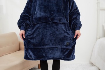 ТЕПЛЫЙ СВИТШОТ ОДЕЯЛО СВИТШОТ С ПОДОГРЕВОМ USB BEAR HIT