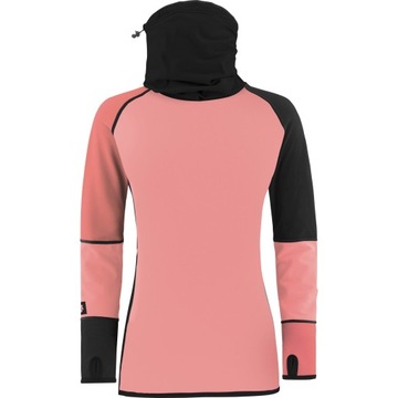 Koszulka Techniczna Damska MAJESTY 2023 Surface black/coral