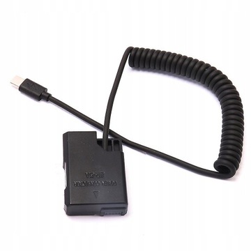 USB-адаптер Type-c к En-el14, фиктивный адаптер питания от аккумулятора