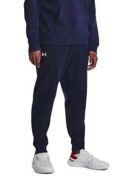 SPODNIE DRESOWE MĘSKIE UNDER ARMOUR DRESY JOGGERY BAWEŁNA SPORTOWE 1379774