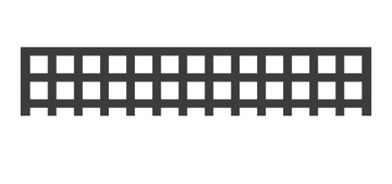 BLACHA PERFOROWANA 1000 x 140 SUROWA GR. 1 mm Qg 10-15 OCZKO KWADRAT 10 mm