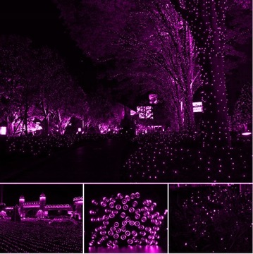 Елочные фонари 500 LED РОЗОВЫЕ OUTDOOR INTERIOR