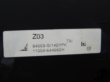 HYUNDAI IONIQ 5 2021-2023 DISPLEJ DESKY PŘÍSTROJOVÁ DESKA 94003-GI140YPK