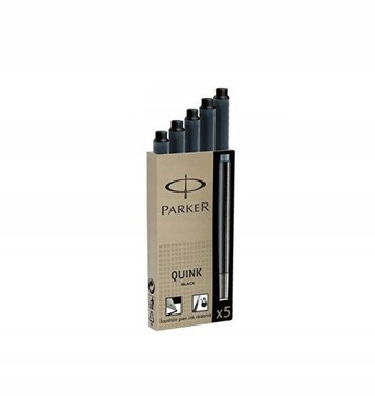 ЧЕРНИЛЬНЫЕ КАРТРИДЖИ PARKER BLACK INK PEN