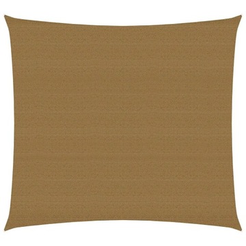 vidaXL Żagiel przeciwsłoneczny, 160 g/m², taupe, 2x2,5 m, HDPE