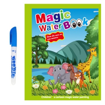 МНОГОРАЗОВАЯ ИНТЕРАКТИВНАЯ ВОДНАЯ РАСКРАСКА ДЛЯ ДЕТЕЙ