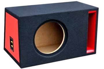 BassTon SZ12/77-BR skříňová skříň pro subwoofer 30 cm 77 litrů