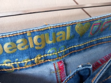 DESIGUAL-SUPER SPODNIE 32 L3