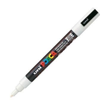 Marker UNI POSCA PC-3M biały (1)