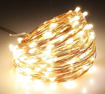 ПРОВОДНЫЕ ЛАМПЫ 200 LED MICRO FOR USB, 3 теплых белых