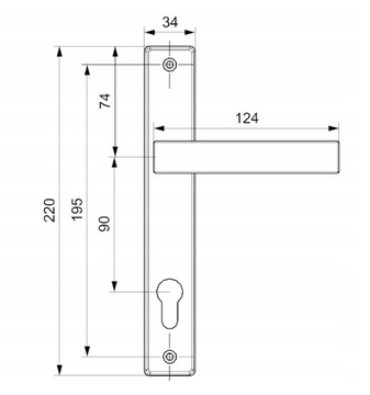 КОМПЛЕКТ ВОРОТ, ЗАМОК, РУЧКА, ГРАФИТОВАЯ ВСТАВКА