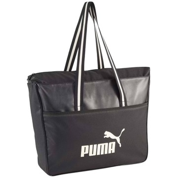 PUMA CAMPUS SHOPPER 090328 01 TORBA TOREBKA SPORTOWA MIEJSKA CZARNA