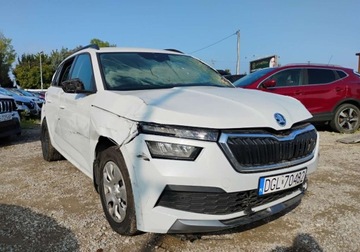 Skoda Kamiq Crossover 1.5 TSI 150KM 2024 Skoda Kamiq 2024r, 1.5 Benzyna. AUTOMAT. Uszkodzona. Poobijana. 1.5 Benzyna