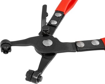 SZCZYPCE DO OPASEK ZACISKOWYCH ROZPRĘŻNYCH PROSTE ZESTAW SZCZYPIEC 2 SZTUKI