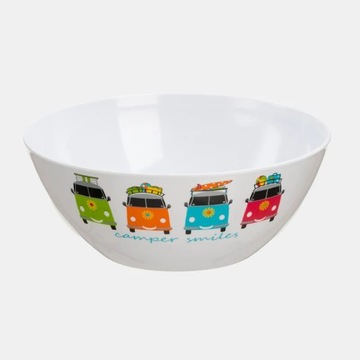 FLAMEFIELD CAMPER SMILES MELAMINE SALAD BOWL miska nietłukąca do kampera