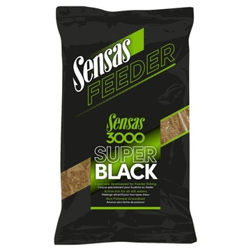 ZANĘTA SENSAS 3000 FEEDER SUPER BLACK 1KG